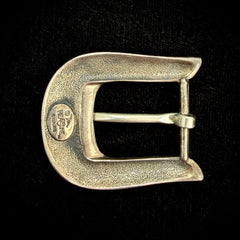 Douglas Magnus Heartline Sterling Silver Solid Belt Buckle