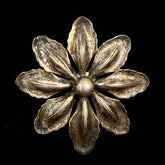 Mr Silverware Marius Sørensen Denmark Vintage Sterling Silver Flower Brooch Pin