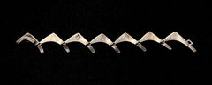 Anton Michelsen Eigil Jensen Denmark Vintage Sterling Silver Bracelet 7"