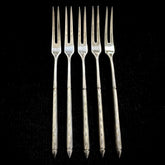 5 Sterling Silver Two Tine Olive Forks