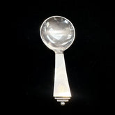 Georg Jensen Denmark Pyramid Sterling Silver Baby Spoon 4"