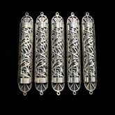 Vintage Sterling Silver Small Mezuzah Holder