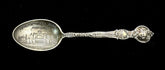 1909 Alaska Yukon Pacific Expo Washington Sterling Silver Souvenir Spoon