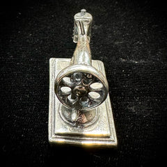 Vintage Miniature Sterling Silver Dollhouse Sewing Machine