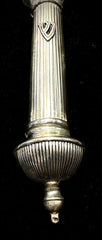 HAZORFIM Sterling Silver Mezuzah Case 8.5"