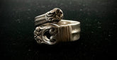 Royal Danish By International Silver Vintage Sterling Silver Spoon Ring Size 5