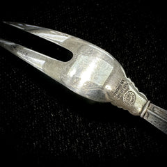 Acanthus By Georg Jensen Denmark Sterling Silver Date Fork 4 ¾"