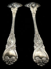 St.James By Tiffany & Co. Two Sterling Silver Old Style Ice Cream Spoons 5.5"