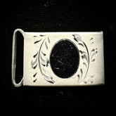 Theda Vintage Sterling Silver Belt Buckle