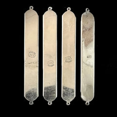 Vintage 925 Sterling Silver Small Mezuzah Holder