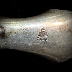 Vintage Denmark Anton Michelsen by Gertude Rougie Sterling Leaf Pin/Brooch