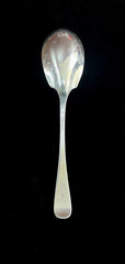 Tiffany & Co. Vintage Floral Sterling Silver Serving Spoon Monogrammed 8.75"