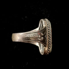 Carolyn Pollack / Relios Inc. Vintage Sterling Silver Ring With Gemstone Inlay