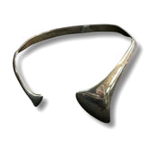 Hans Hansen Bent Gabrielsen Denmark Vintage Sterling Silver Modernist Choker 214