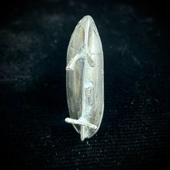 Vintage 800 Silver Miniature Sail Boat