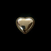 Mr Silverware Tiffany & Co. Sterling Silver & 18k Gold Heart Twist Brooch Pin