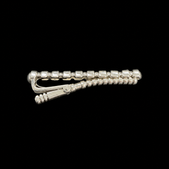Tiffany & Co. Paloma Picasso Sterling Silver Groove Tie Bar Clip