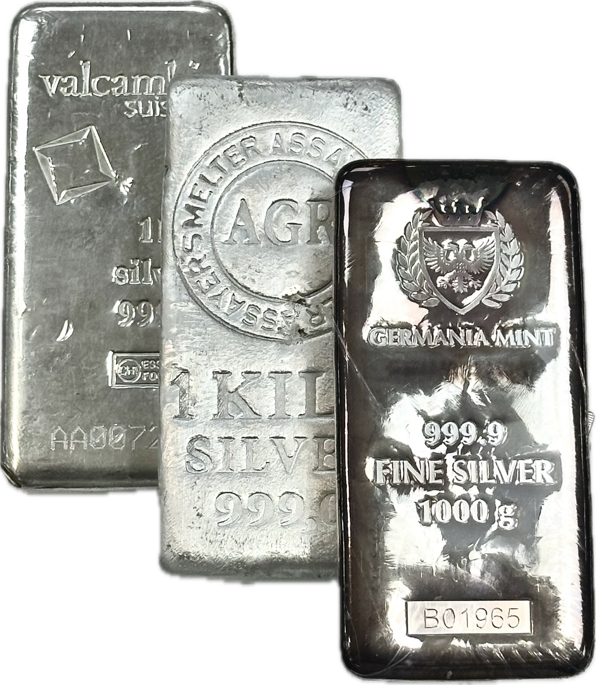 Random Design 1 Kilogram Silver Bar