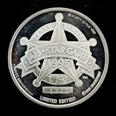 1995 Cal Ripken Jr. Baltimore Orioles All-Star Enviromint 1 oz. Silver Round
