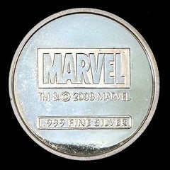 Marvel 2008 Doctor Octopus Rare Colorized 999 Fine Silver Round