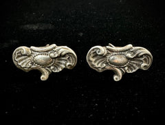 Jennifer Curtis Vintage Navajo Sterling Silver Toggle Cuff Links