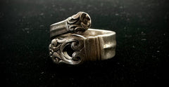 Royal Danish By International Silver Vintage Sterling Silver Spoon Ring Size 5
