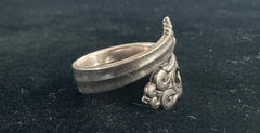 Royal Danish By International Silver Vintage Sterling Silver Spoon Ring Size 5