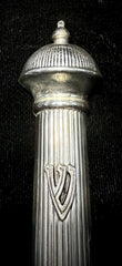 HAZORFIM Sterling Silver Mezuzah Case 8.5"