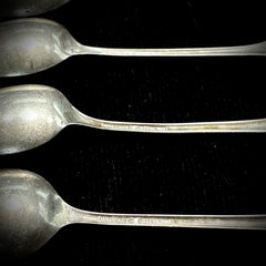 Grand Colonial By Wallace Set of 5 Sterling Silver Demitasse Spoons 4 ⅛"