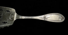 Olive By Tiffany & Co. Antique 19th Century Sterling Silver Etched Fish Server