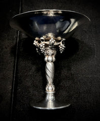 Georg Jensen 263A Sterling Silver Compote Grape Bowl 5"