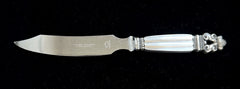 Georg Jensen Denmark Acorn Sterling Silver Cheese Knife 8 ⅛"