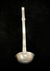 Vintage F.Ramirez Hecho En Mexico Blossom Pattern Sterling Silver Gravy Ladle 6"
