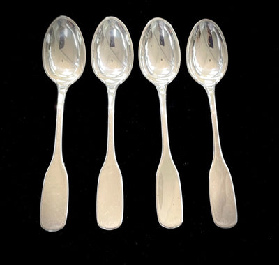 Hans Hansen Denmark Cutlery Sussane Sterling Silver Dessert Spoons